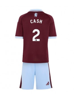 Aston Villa Matty Cash #2 Replika Hemmakläder Barn 2026-27 Kortärmad (+ byxor)